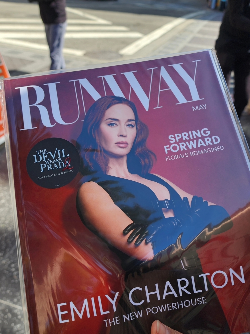 The Devil Wears Prada RUNWAY Magazine - Emily Charlton Cover